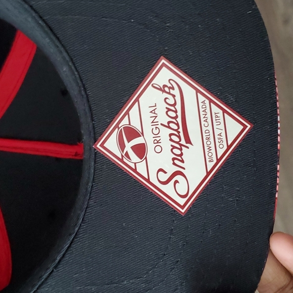 Tokyo Ghoul Anime Logo Sublimated Flat Brim Baseball Cap Snapback Hat - Picture 5 of 7